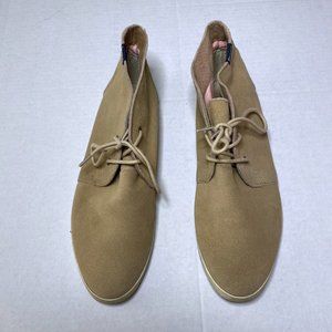 Soludos Sz 9 Tan Casual Oxford Lace Up Sneakers